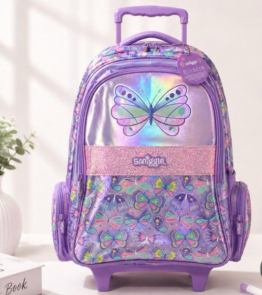 Set Smiggle Trolly bag school