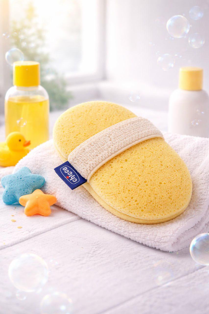 قفاز استحمام اسفنجي