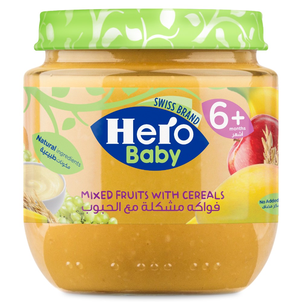 Mixed Fruits with Cereals Jar 125gm