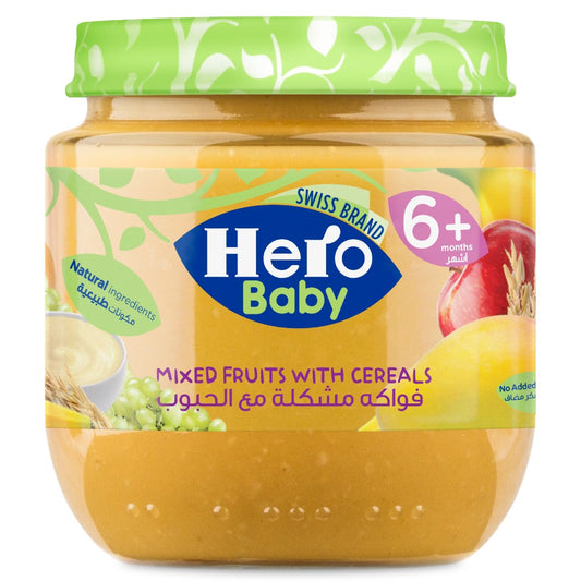 Mixed Fruits with Cereals Jar 125gm