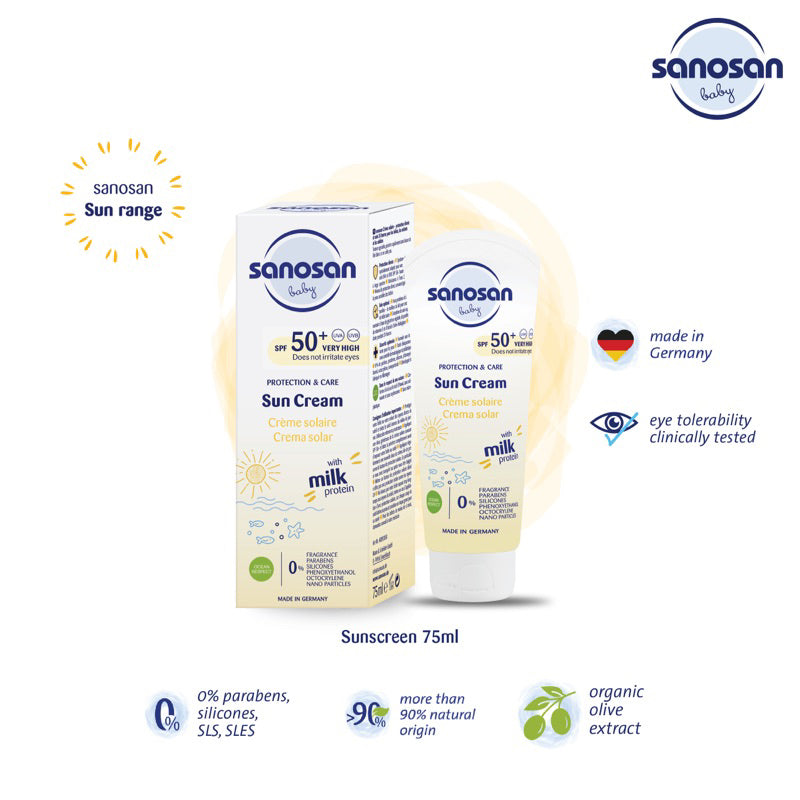 SANOSAN SUN CREAM 75ML