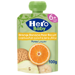 Hero Baby Orange Banana Pear Biscuit