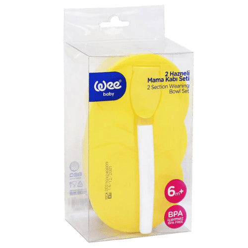Wee Baby Double Section Feeding Bowl Set